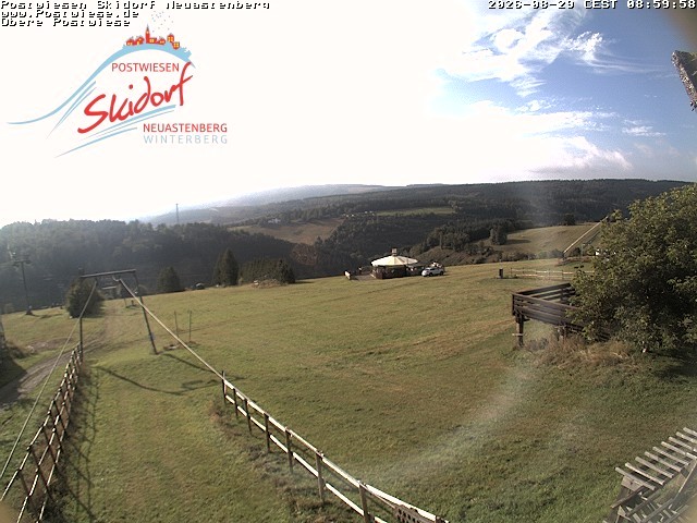 Archiv Foto Webcam Obere Postwiese in Neuastenberg