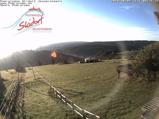 Archiv Foto Webcam Obere Postwiese in Neuastenberg