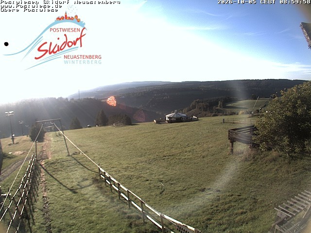 Archiv Foto Webcam Obere Postwiese in Neuastenberg