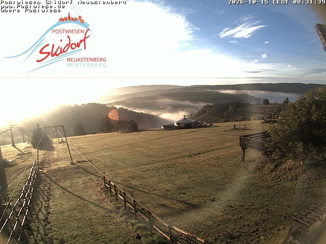Archiv Foto Webcam Obere Postwiese in Neuastenberg