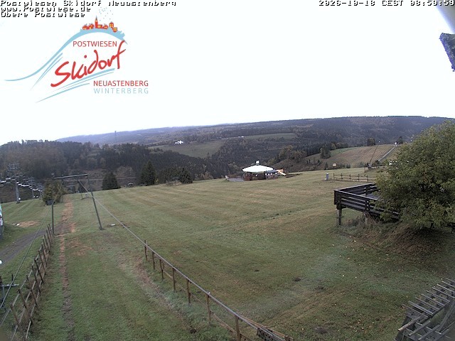 Archiv Foto Webcam Obere Postwiese in Neuastenberg