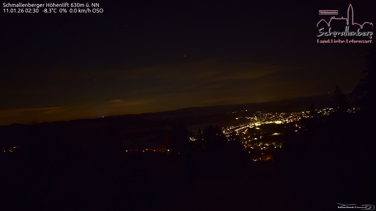 Archiv Foto Webcam Schmallenberg im Sauerland