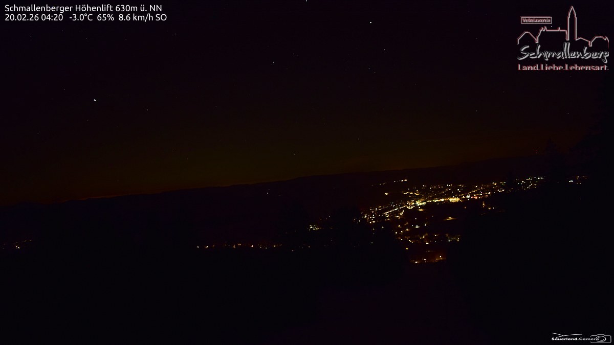 Archiv Foto Webcam Schmallenberg im Sauerland