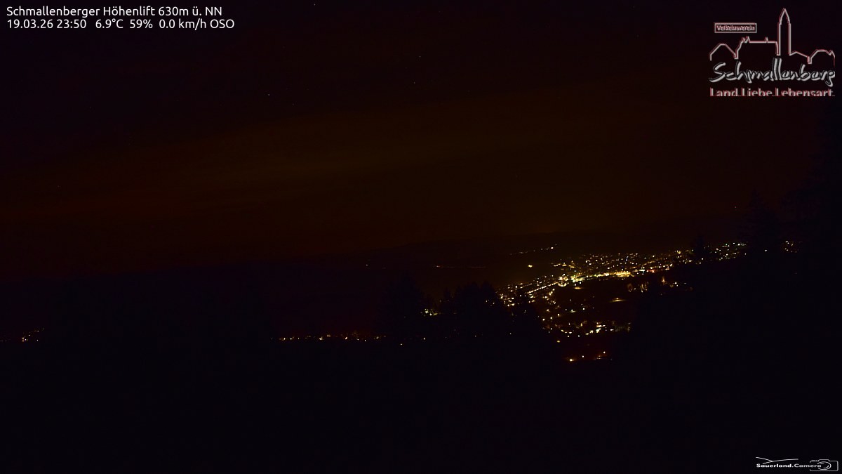 Archiv Foto Webcam Schmallenberg im Sauerland