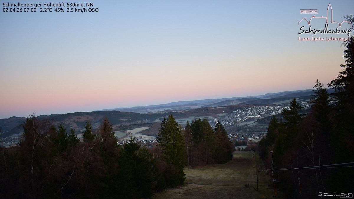 Archiv Foto Webcam Schmallenberg im Sauerland