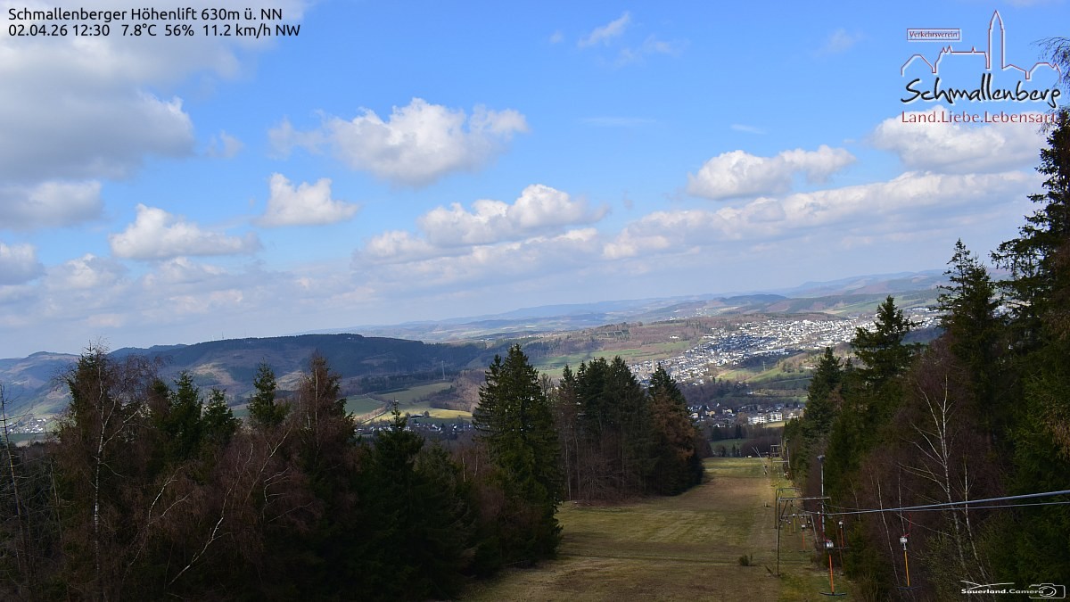Archiv Foto Webcam Schmallenberg im Sauerland