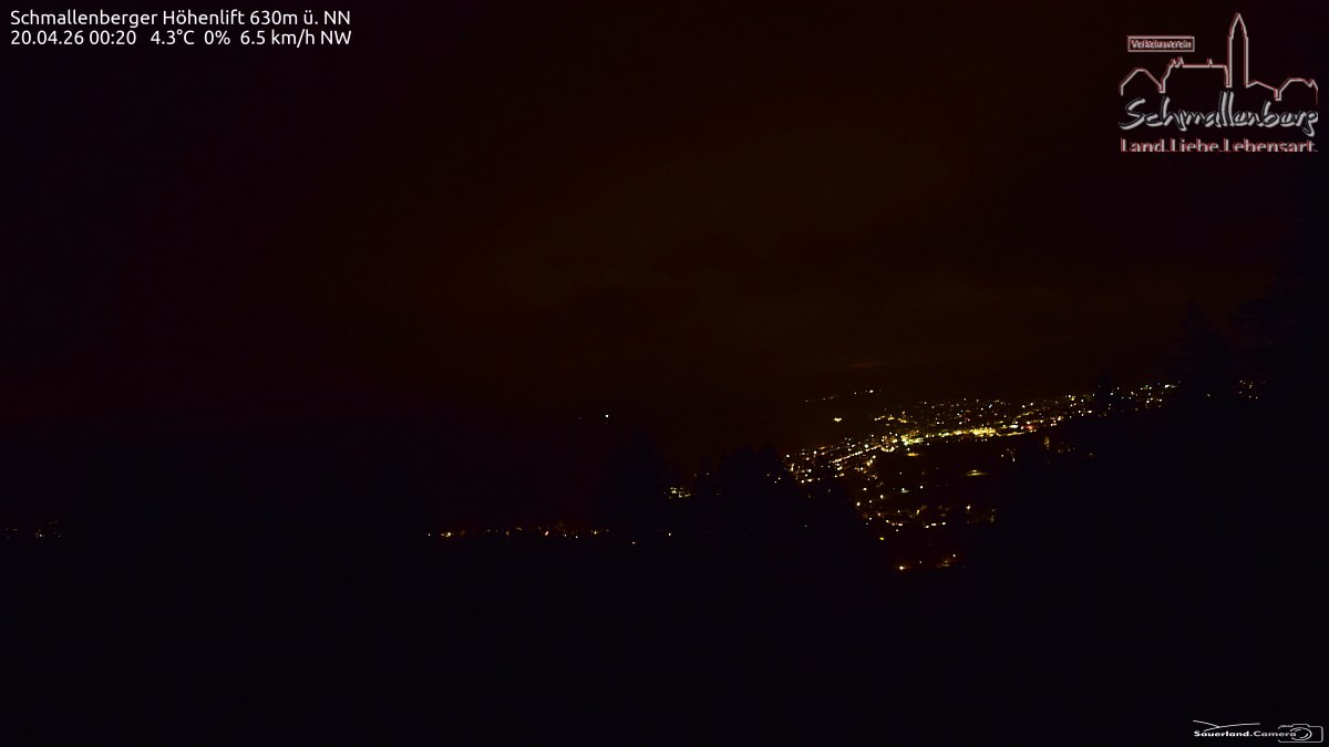 Archiv Foto Webcam Schmallenberg im Sauerland