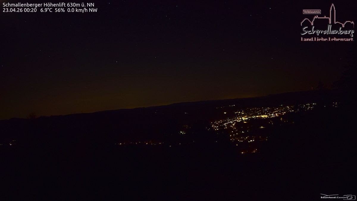 Archiv Foto Webcam Schmallenberg im Sauerland
