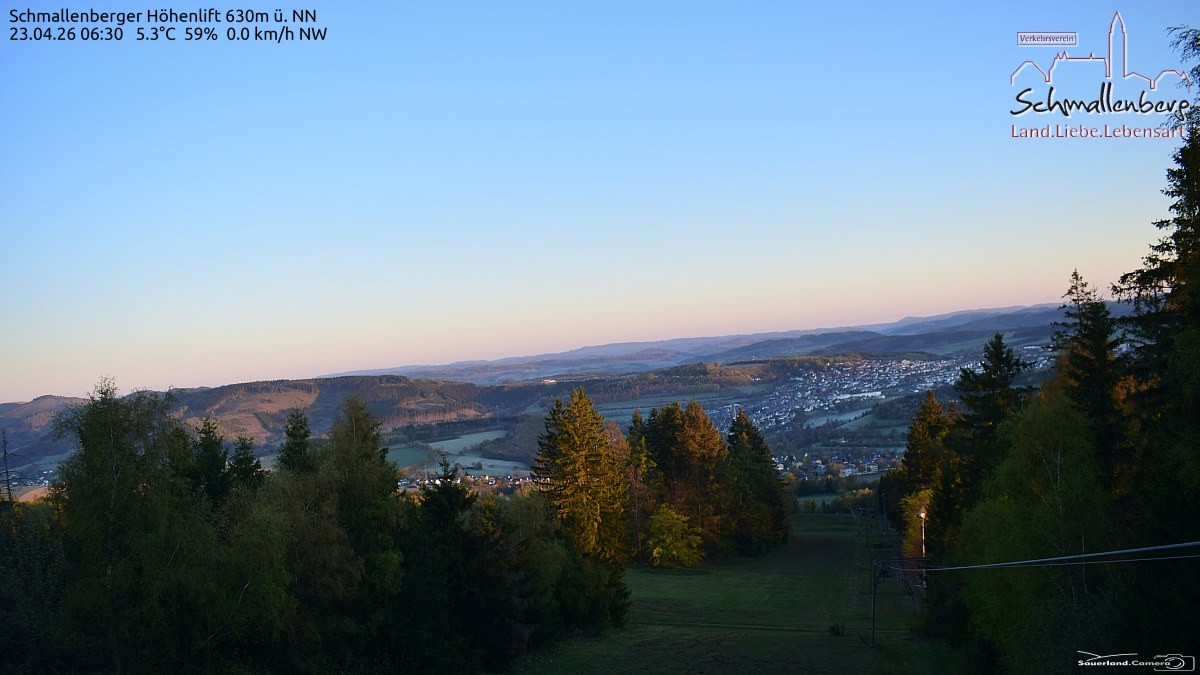 Archiv Foto Webcam Schmallenberg im Sauerland