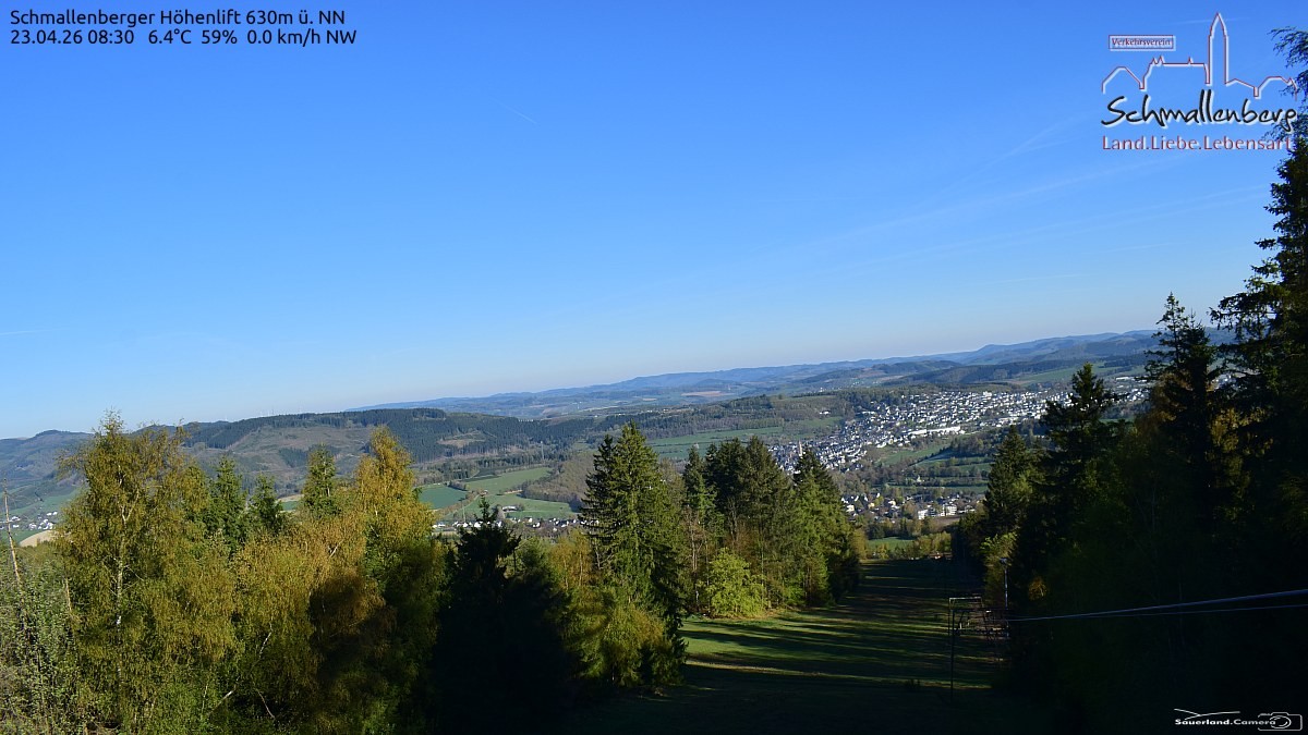 Archiv Foto Webcam Schmallenberg im Sauerland