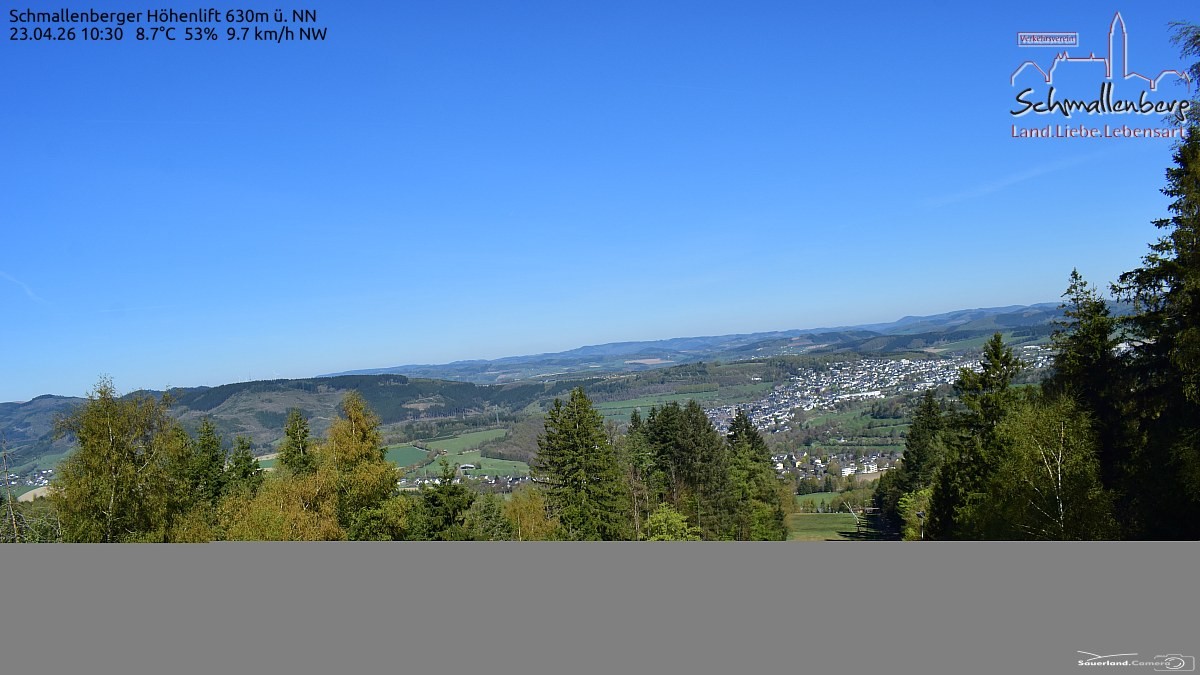 Archiv Foto Webcam Schmallenberg im Sauerland