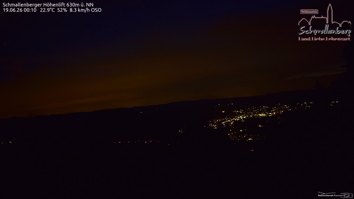 Archiv Foto Webcam Schmallenberg im Sauerland