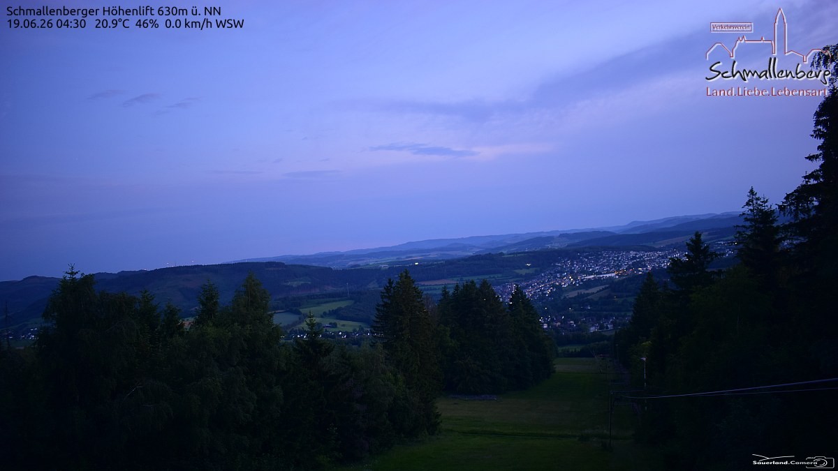 Archiv Foto Webcam Schmallenberg im Sauerland