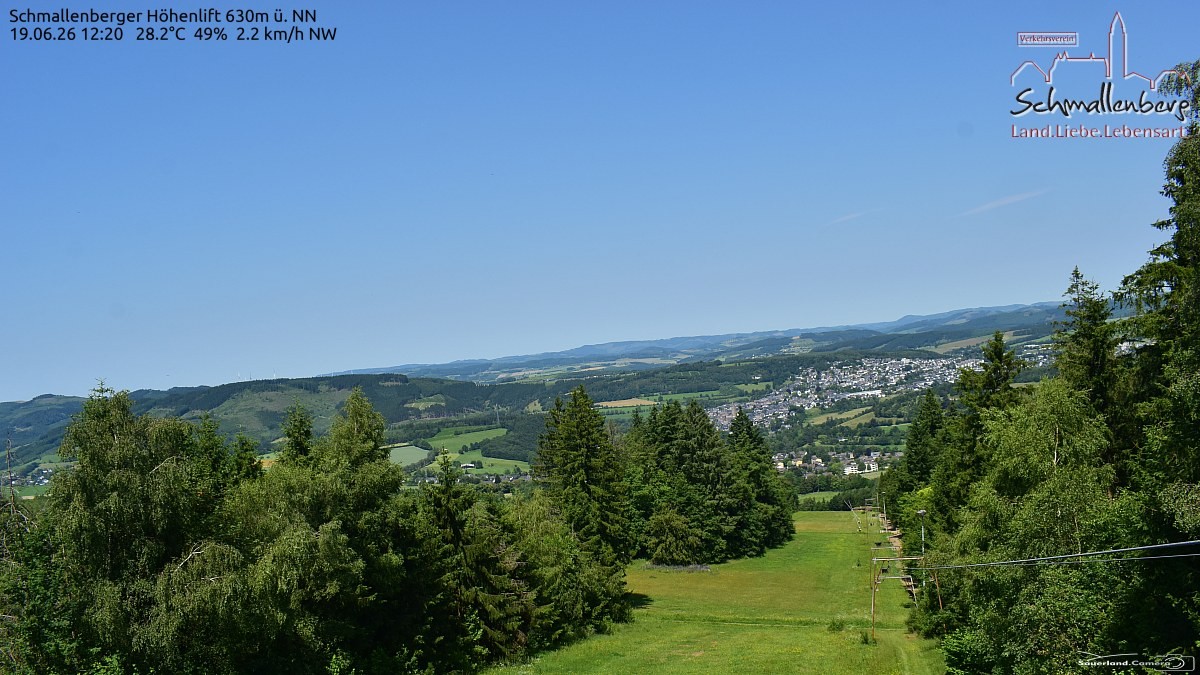 Archiv Foto Webcam Schmallenberg im Sauerland
