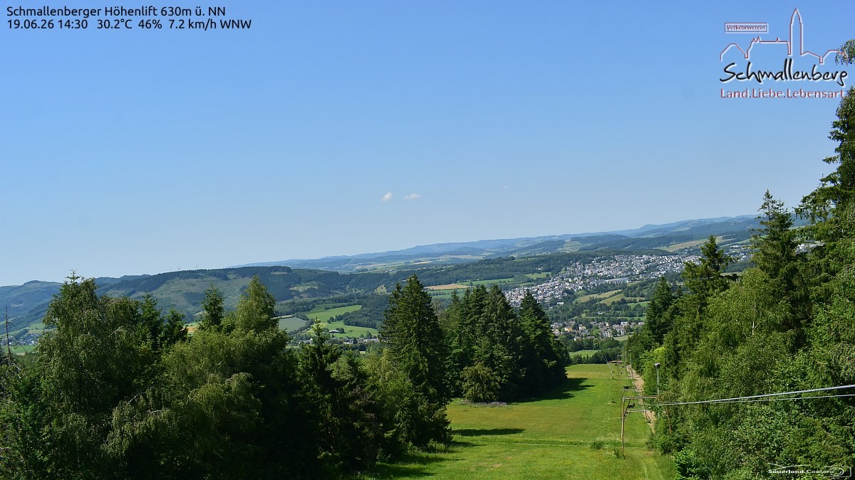 Archiv Foto Webcam Schmallenberg im Sauerland