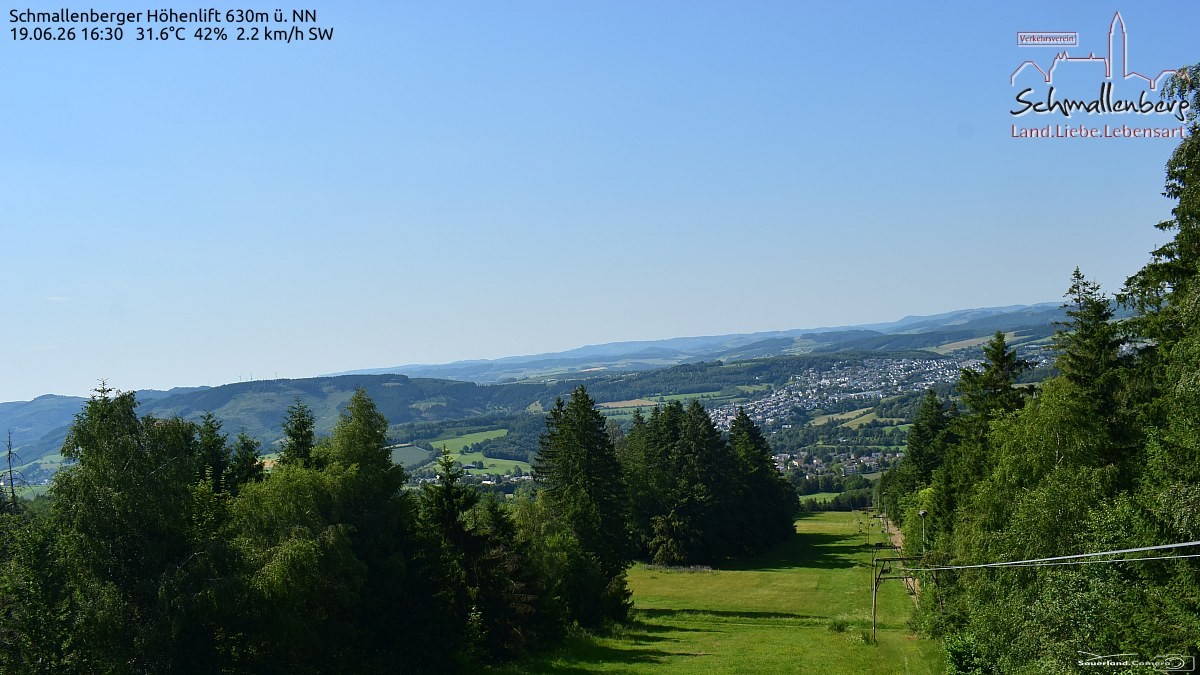 Archiv Foto Webcam Schmallenberg im Sauerland