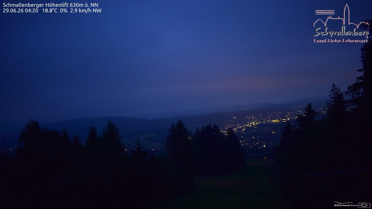 Archiv Foto Webcam Schmallenberg im Sauerland