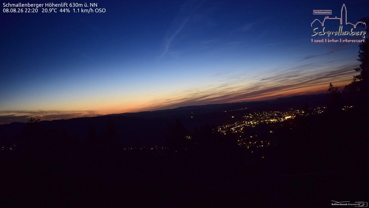 Archiv Foto Webcam Schmallenberg im Sauerland