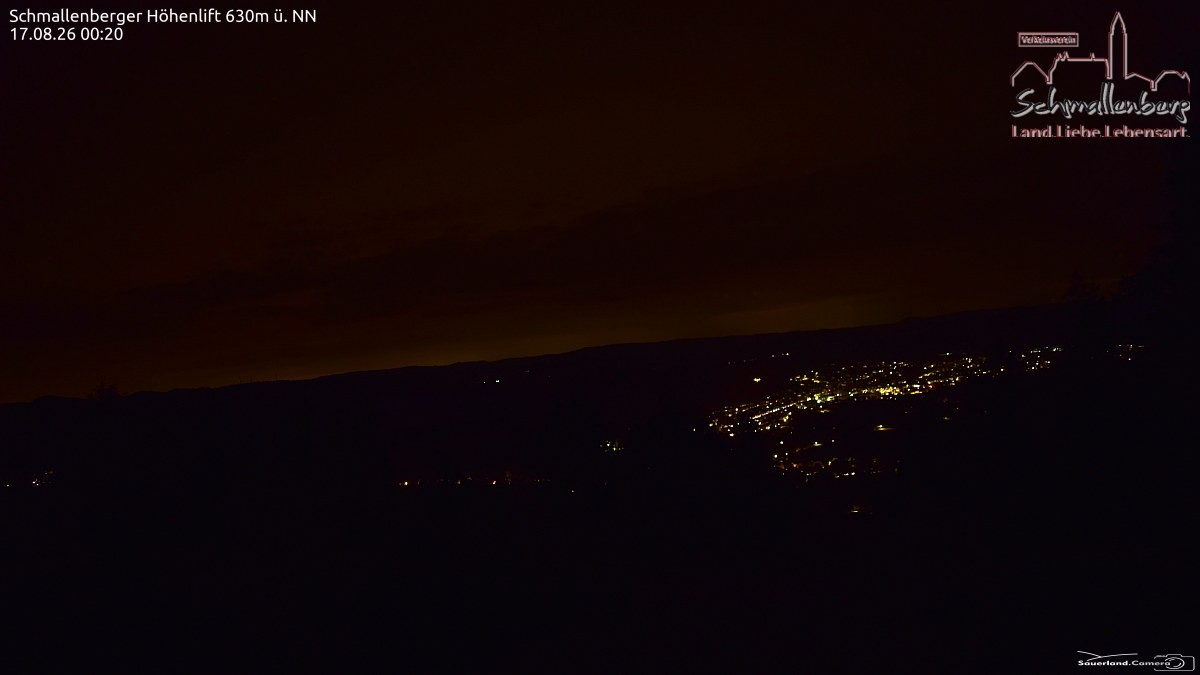 Archived image Webcam Ski lift Schmallenberg