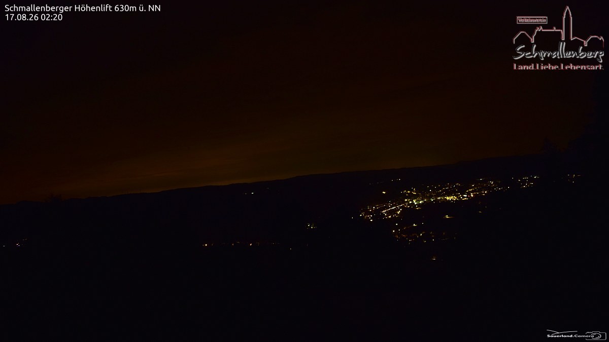 Archived image Webcam Ski lift Schmallenberg