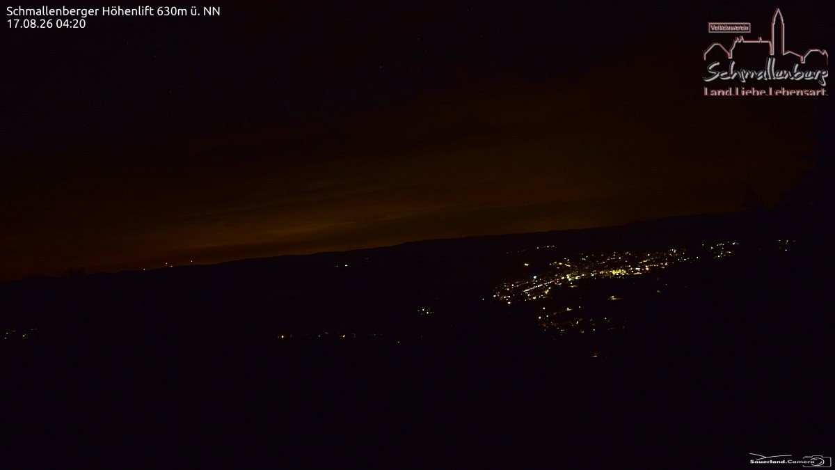 Archived image Webcam Ski lift Schmallenberg