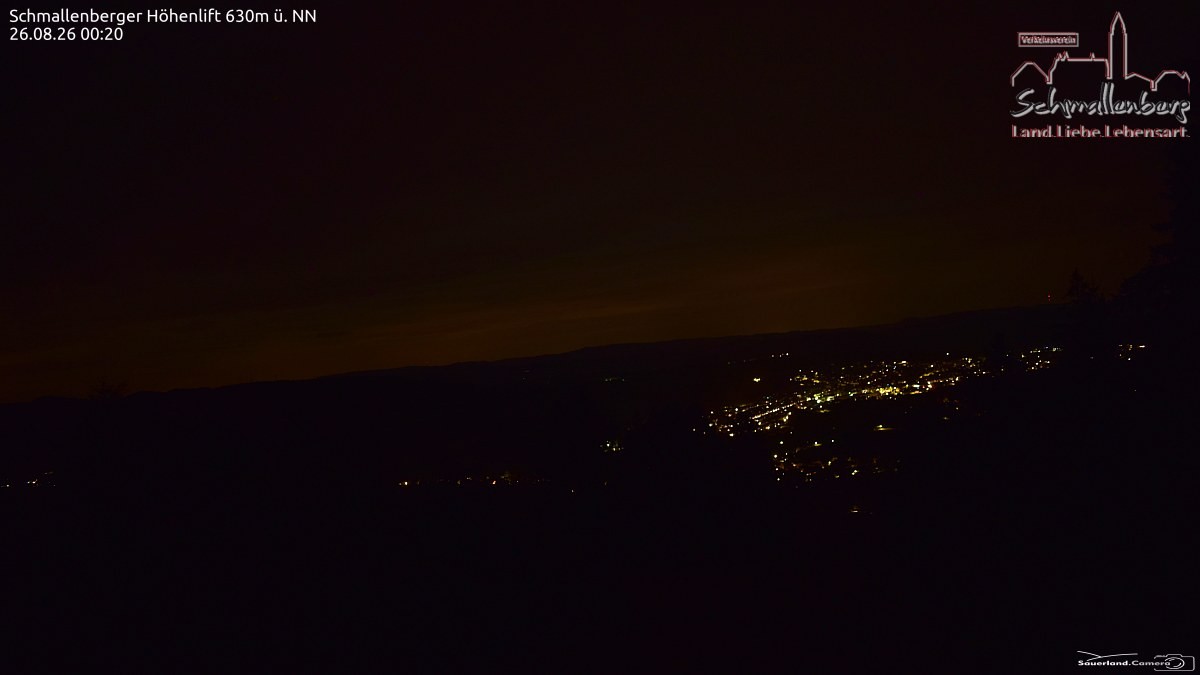 Archived image Webcam Ski lift Schmallenberg