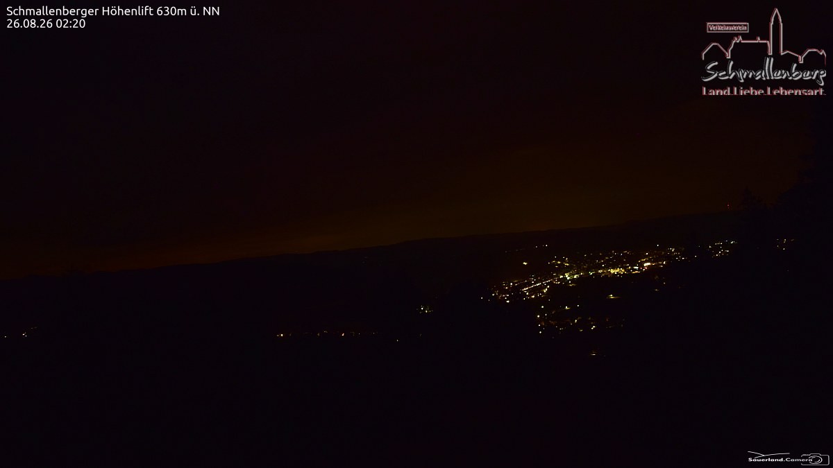 Archived image Webcam Ski lift Schmallenberg