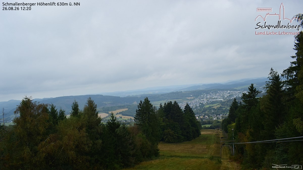 Archived image Webcam Ski lift Schmallenberg