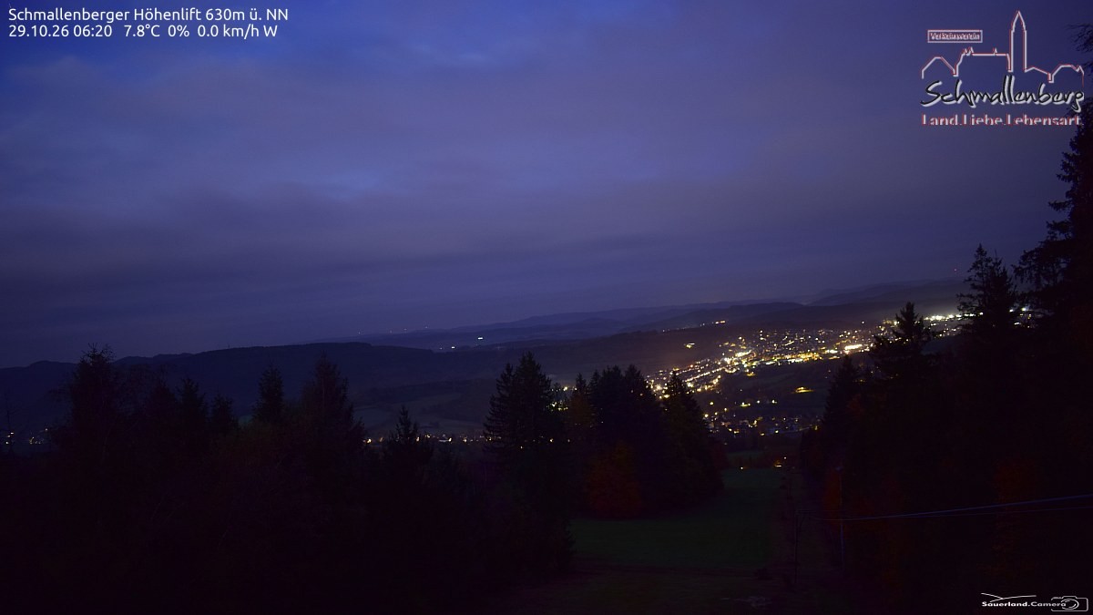 Archiv Foto Webcam Schmallenberg im Sauerland