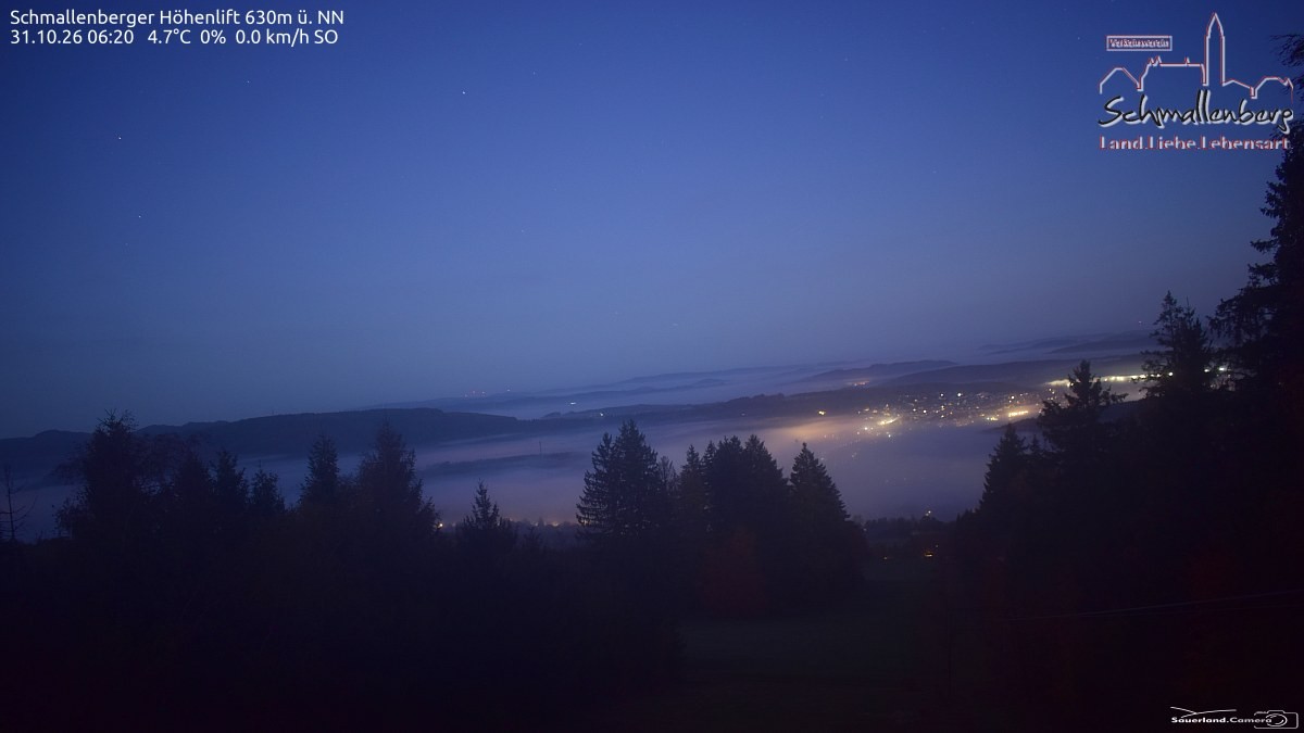 Archiv Foto Webcam Schmallenberg im Sauerland