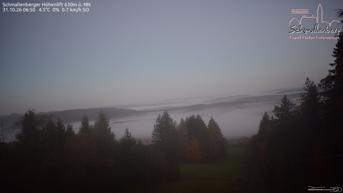 Archiv Foto Webcam Schmallenberg im Sauerland