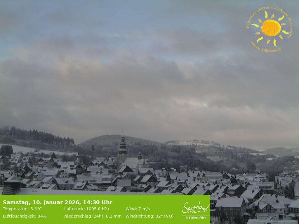 Archiv Foto Webcam Hallenberg, Sauerland
