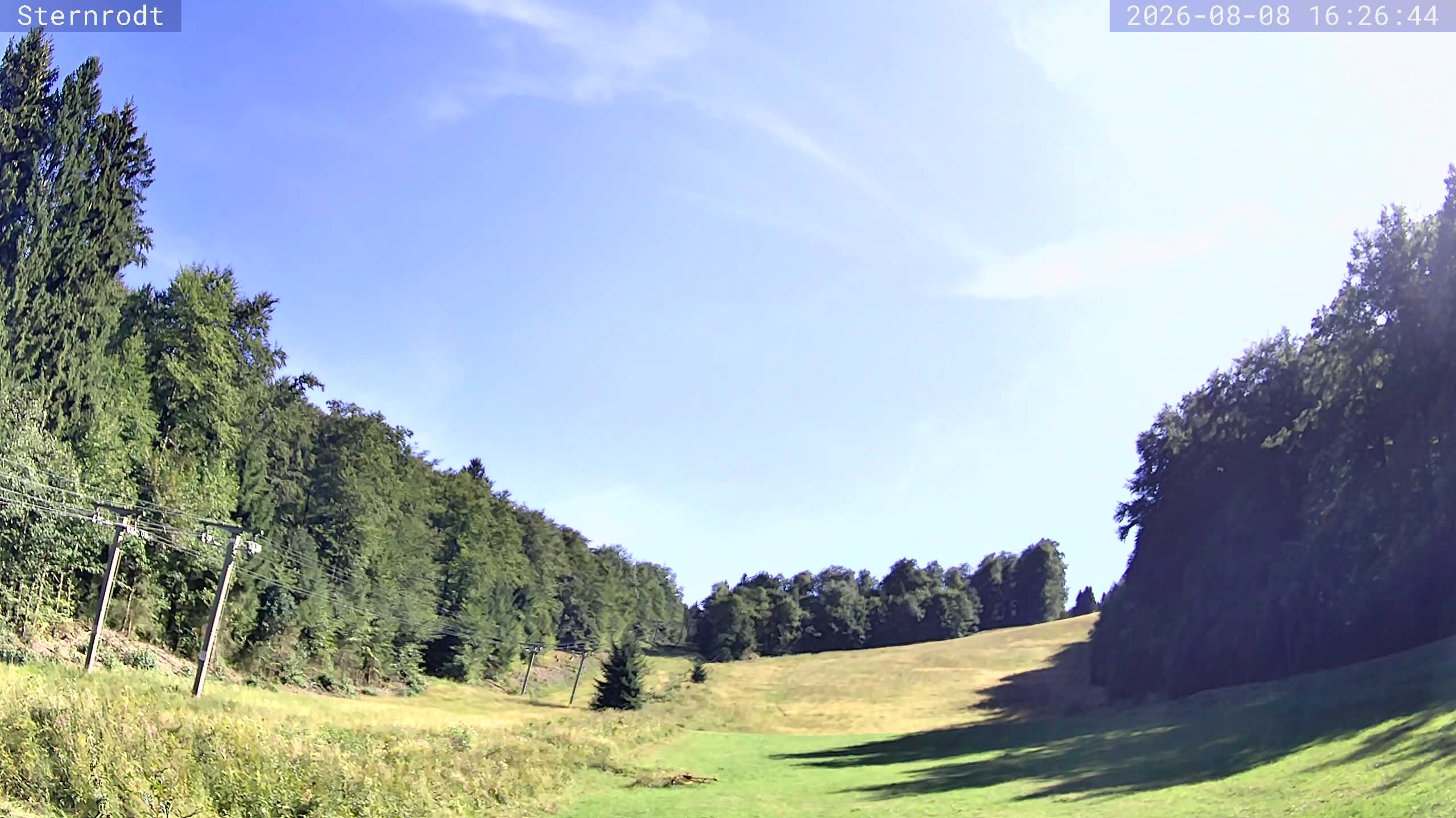Archived image Webcam Bruchhausen: Ski Lift Sternrodt