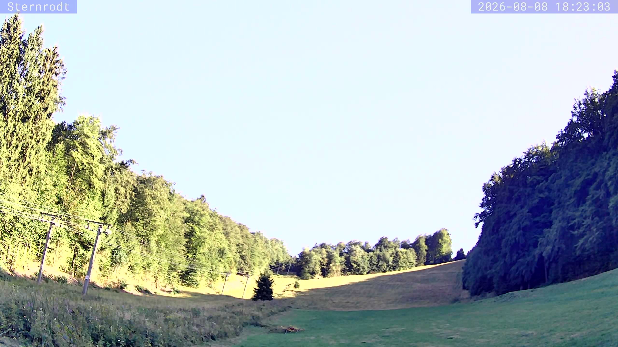 Archived image Webcam Bruchhausen: Ski Lift Sternrodt