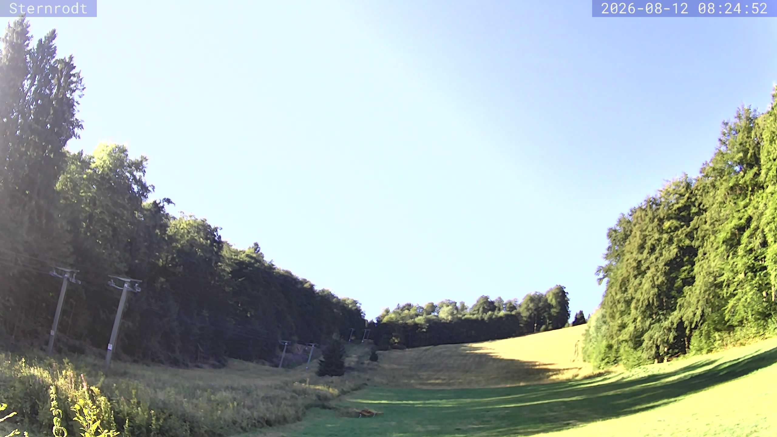 Archived image Webcam Bruchhausen: Ski Lift Sternrodt