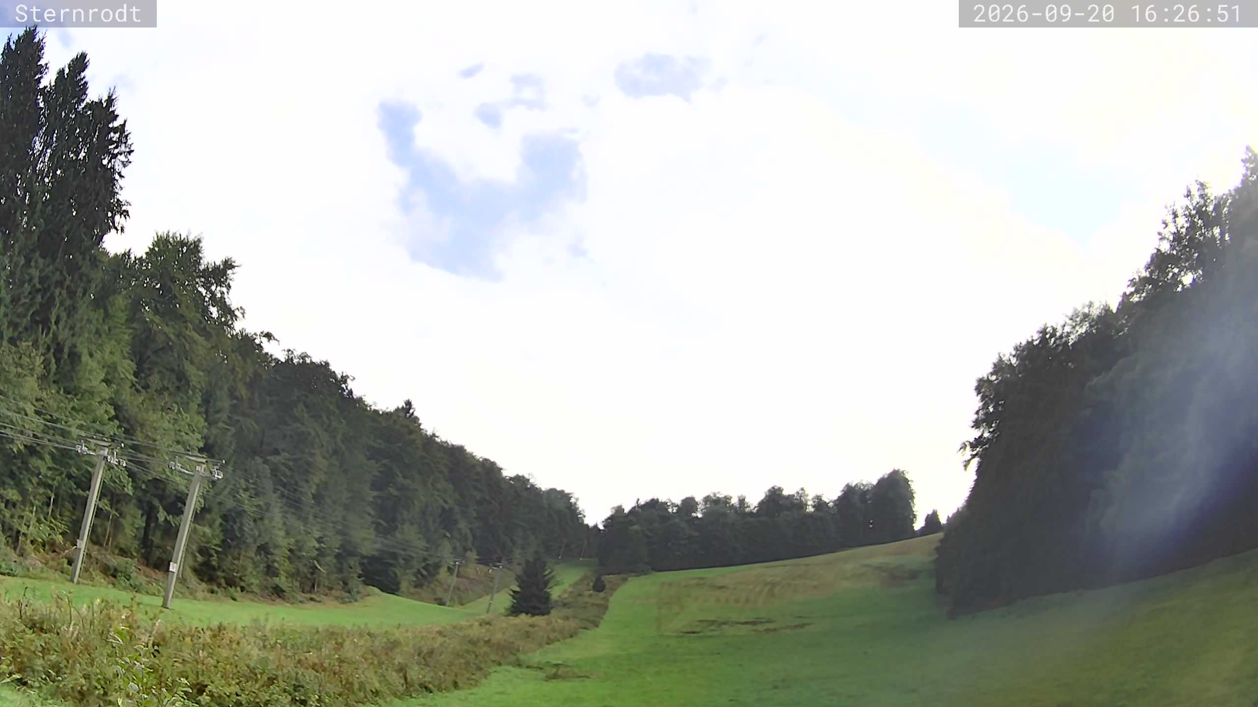 Archived image Webcam Bruchhausen: Ski Lift Sternrodt