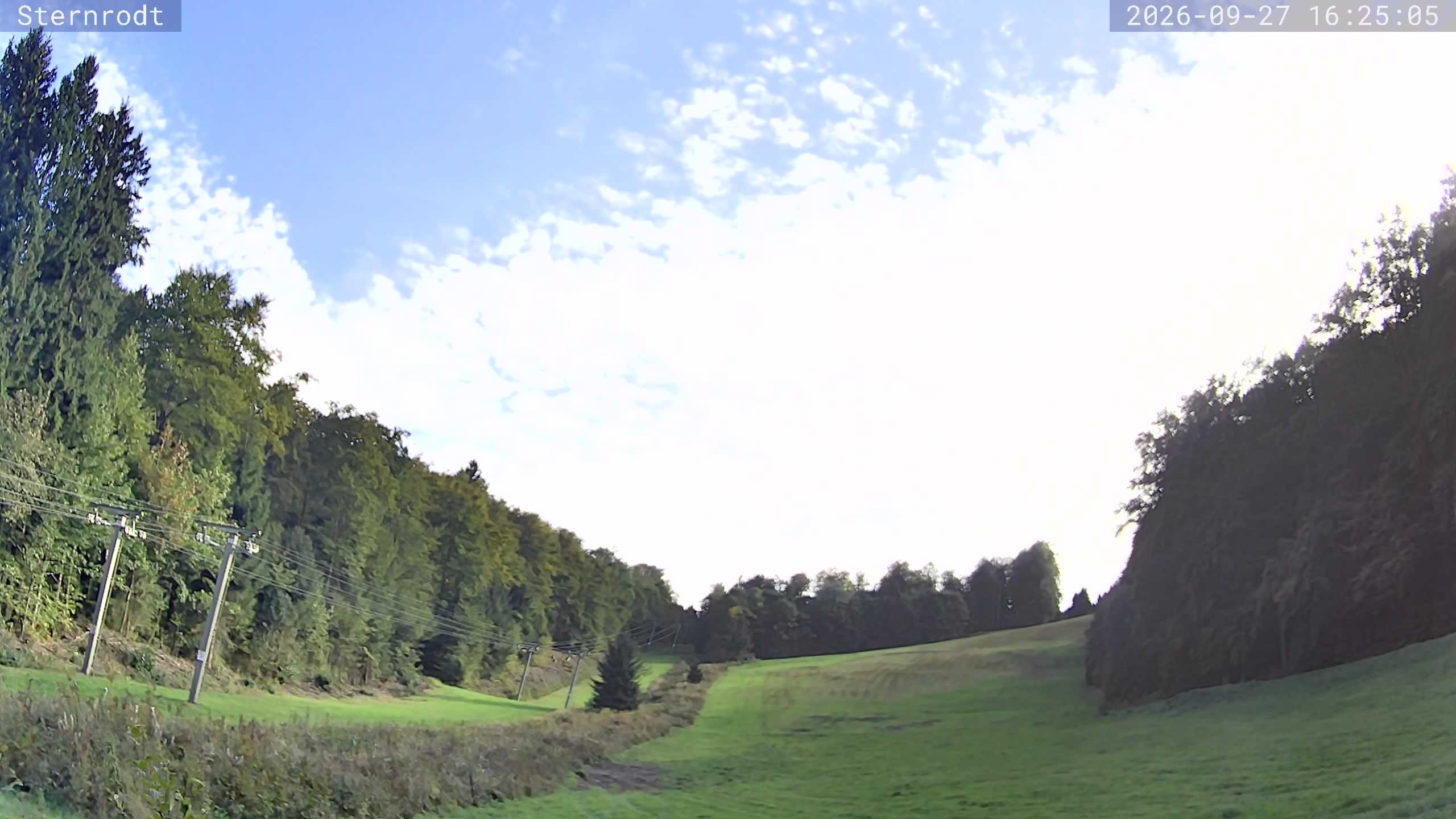 Archived image Webcam Bruchhausen: Ski Lift Sternrodt
