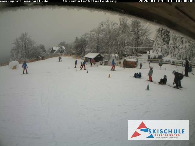 Archived image Webcam Altastenberg ski school