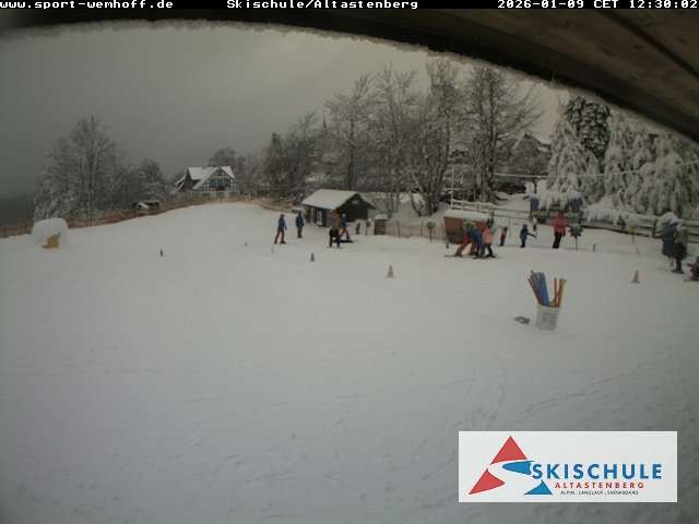 Archived image Webcam Altastenberg ski school