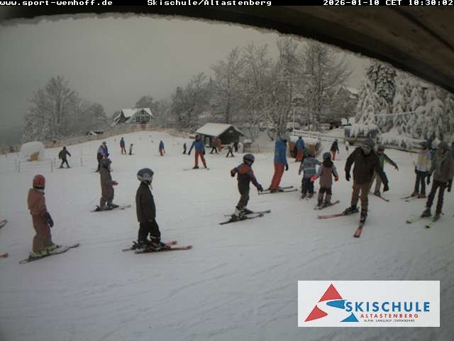 Archived image Webcam Altastenberg ski school