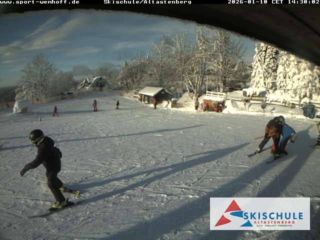 Archived image Webcam Altastenberg ski school