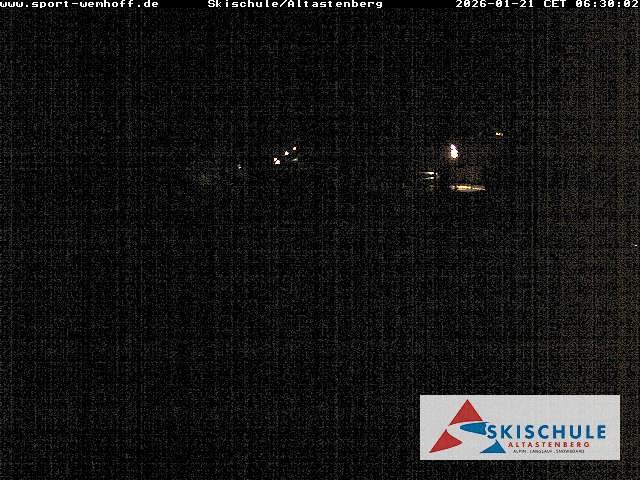 Archived image Webcam Altastenberg ski school