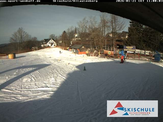 Archived image Webcam Altastenberg ski school