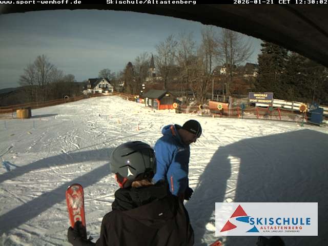 Archived image Webcam Altastenberg ski school