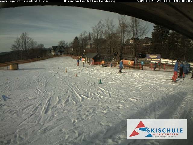 Archived image Webcam Altastenberg ski school