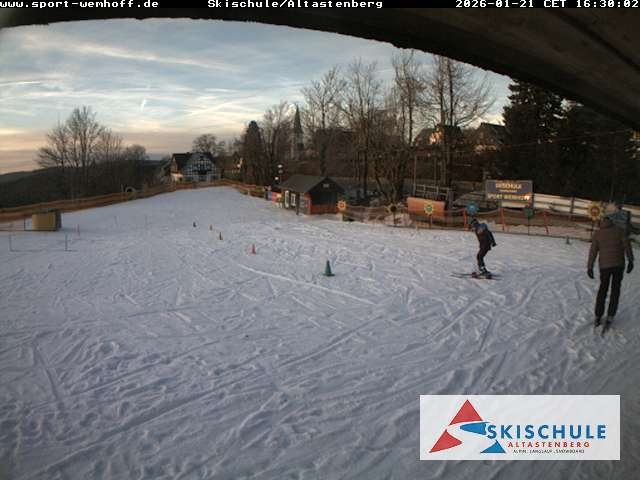 Archived image Webcam Altastenberg ski school