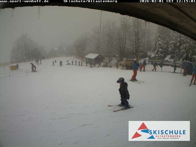 Archived image Webcam Altastenberg ski school