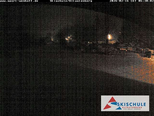 Archived image Webcam Altastenberg ski school