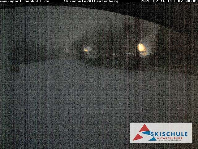 Archived image Webcam Altastenberg ski school