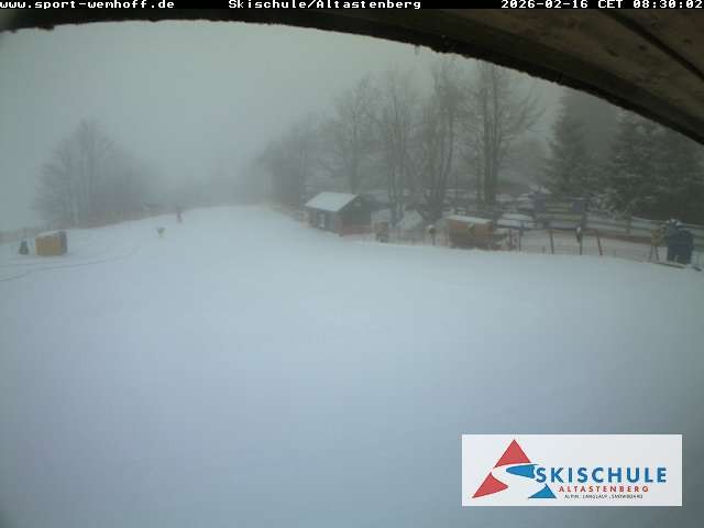 Archived image Webcam Altastenberg ski school